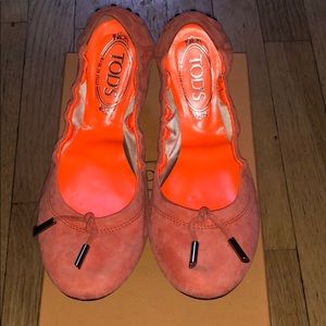 Tod’s Suede Ballerina